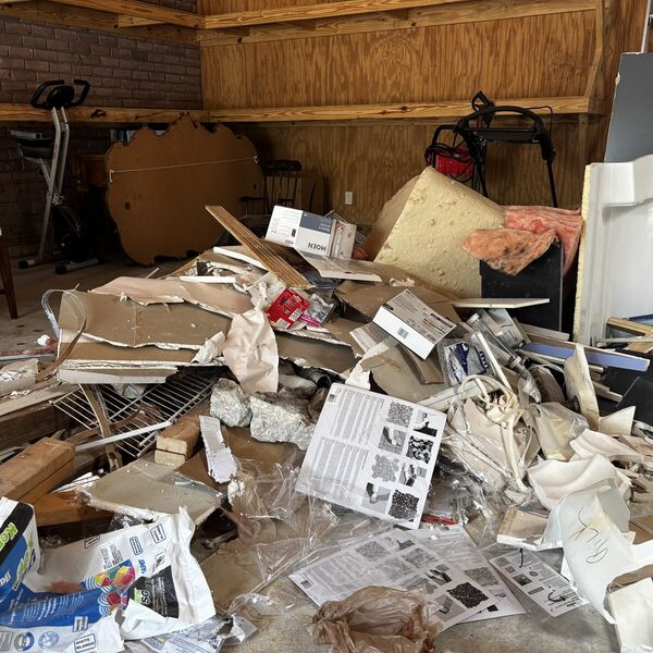 Garage cleanout job