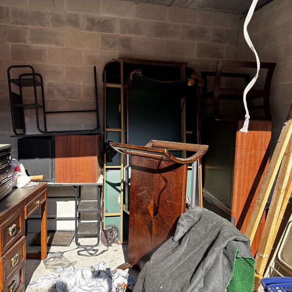 Storage unit cleanout job